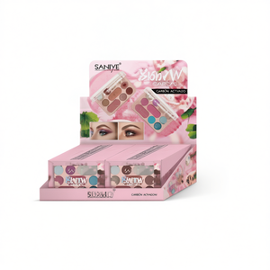 Palette di ombretti Saniye Matte Mineral ad alta pigmentazione, oltre otto colori per il trucco degli occhi - Product Image 1