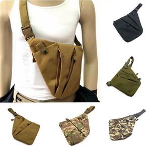 Wholesale Men's <b>Shoulder</b> Chest Bag Hunting <b>Holster</b> Tactical Concealed Gun Storage Bag Sling Waterproof Bag - Product Image 6