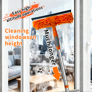 Nouvel équipement de <span class=keywords><strong>nettoyage</strong></span> de fenêtres extérieures sans effort 2025 – Brosse de <span class=keywords><strong>nettoyage</strong></span> de murs extérieurs avec raclette pour bâtiments de grande hauteur - Product Image 2