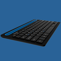 AIKUN BT8002-Office maison utilisé BT5.0 clavier rechargeable sans fil-interrupteur à ciseaux-conception ultra mince