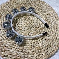 Sparkly 70s Vintage Headwear Music Festival Accessoires Bachelorette Nouvel An Accessoires Disco Ball Bandeau