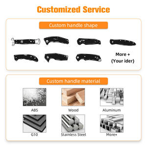 Couteau pliant tactique d'extérieur Couteau pliant de survie de camping portable Couteau de poche pliant Edc - Product Image 5