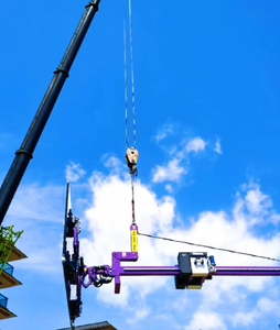 Equipo de Elevación de Vidrio al Vacío Autoequilibrado Patentado por <span class=keywords><strong>Cowest</strong></span>, 1.5T, 10 Ventosas, Control Remoto, Potencia Híbrida, Rotación de 360° - Product Image 1