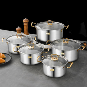 Vente chaude <span class=keywords><strong>Pas</strong></span> <span class=keywords><strong>Cher</strong></span> Vapeur Ménage Antiadhésif Ustensiles De Cuisine Ustensiles De Cuisine Ustensiles De Cuisine Pot 10pcs Cuisson Lait Pot Ensemble - Product Image 2