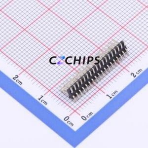 PZ127-2-18-S Pin Header SMD,P=1.27mm Connector ( Pin Structure: 2x18P )( Pitch: 1.27mm )( Row Spacing: 1.27mm ) - Product Image 2