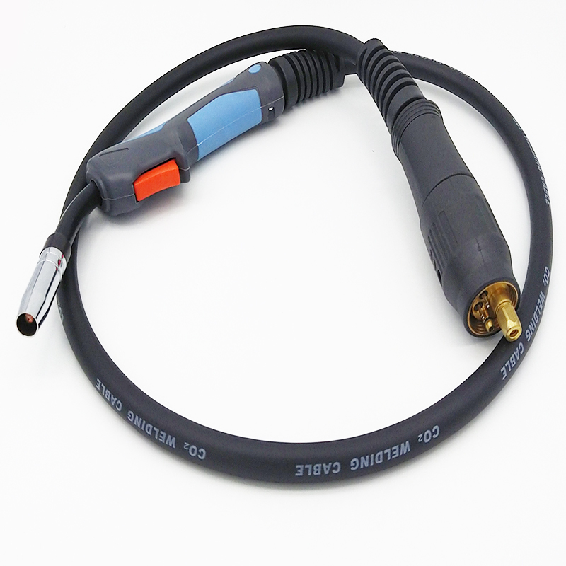 15AK Binzel Type Mig/Mag Welding Torch Co2 Torch With Euro Connector