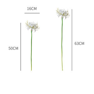 <span class=keywords><strong>Fleur</strong></span> décorative élégante, fleurs artificielles <span class=keywords><strong>Higanbana</strong></span>, Manzanita pour la décoration de bar, restaurant, salon, lys araignée rouge - Product Image 4