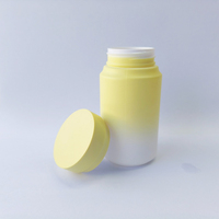 Conteneur vide personnalisé pour poudre de protéines, pot en plastique mat, capsule, bouteille en plastique mat avec couvercles et boîte 80 120ML