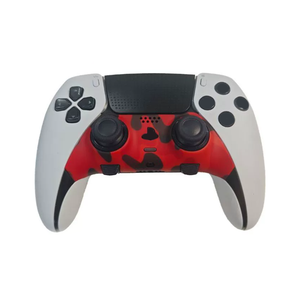 Camo Trang Trí Dải Cho Ps5 Elite Điều Khiển Thay Thế Faceplate Da Cho Ps5 Tùy Chỉnh Sợi Carbon Vỏ Bảo Vệ - Product Image 6