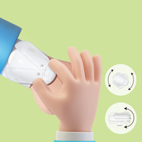 Petite lampe de lecture LED mignonne multifonctionnelle ABS Mini livres lumières Portable USB Mini lampes décoratives cadeau fait main