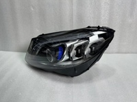 Phares de haute qualité adaptés à la Mercedes Benz Classe C W205, phares LED géométriques 2018-2020, phares LED Benz W205