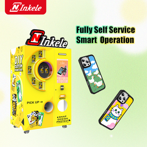 Inkele tùy chỉnh in ấn 3D thăng hoa điện thoại trường hợp bìa in ấn tự động tự dịch vụ điện thoại trường hợp in ấn Máy bán hàng tự động - Product Image 5