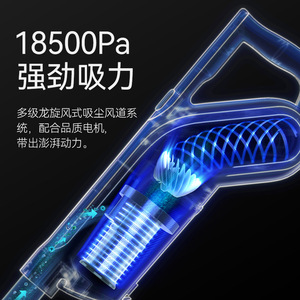 Cordon à usage domestique 220V Portable <span class=keywords><strong>aspirateur</strong></span> de voiture humide et sec cordon <span class=keywords><strong>ou</strong></span> portable <span class=keywords><strong>sans</strong></span> <span class=keywords><strong>fil</strong></span>> 6500 Pa humide - Product Image 3