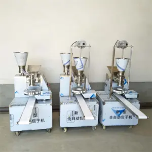 Industri Otomatis Dikukus Isian Roti Momo Pembuat/Cina Baozi Membuat Mesin