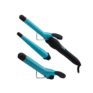 Lot de <span class=keywords><strong>3</strong></span> bigoudis interchangeables avec pince à <span class=keywords><strong>cheveux</strong></span>, produit capillaire domestique - Product Image 1