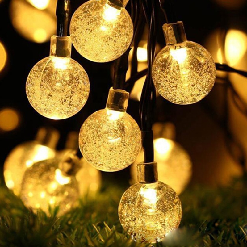 30 Led Ball  Ring Light Solar Lamp Power Led String Fairy Lights Solar Garlands Garden Christmas Decor For Outdoor