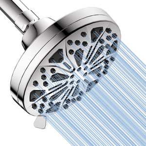Cabezal de <span class=keywords><strong>Ducha</strong></span> de Pared de Alta Presión con 8 Modos de Rociado, Filtro de Fragancia, Efecto Lluvia, Fijo, de Techo - Product Image 6