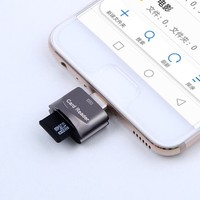 Adaptador OTG USB3.1 de Marca OEM en Oferta, Lector de Tarjetas SD/TF de Ranura Única Tipo C para Android, Modelo de Conexión para Teléfono Móvil/Tableta