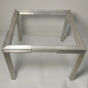 Support de climatiseur sur pied en aluminium réglable sur mesure pour unités extérieures de pompe à chaleur et condenseurs - Product Image 1