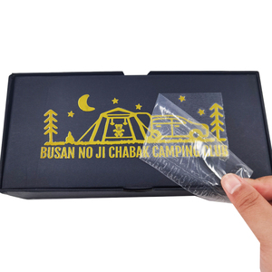 Cung Cấp Trực Tiếp Từ Nhà Máy Trung Quốc Giấy Vàng Kim Loại UV Tùy Chỉnh Chuyển Giấy Bóng Dán Logo Vinyl Dính Bóng In Cuộn - Product Image 5