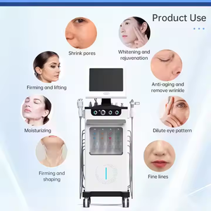 Máquina Facial de oxígeno de hidrógeno de alta frecuencia 2025, chorro de para la piel, Burbuja de hidra, blanqueamiento de poros, agua limpia Derm - Product Image 2