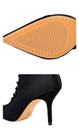 Bottes Talon Tacones Mujer Chaussures Femmes Nouveau Sexy 8CM Chaussures Pointues Lace Toe Net Femmes Talons
