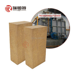 Ladrillo Refractario de Alta Pureza de 1700 Grados, Ladrillo de Magnesia, Ladrillos de Magnesita para Revestimiento de Hornos - Product Image 1