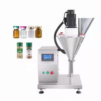 Machine de remplissage à vis sans fin pour poudres, micro-doseuse haute précision pour épices, café, farine, poivre, ail, clous de girofle