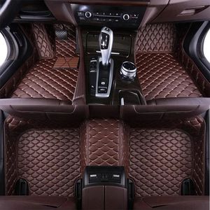 Alfombrillas de coche equipadas a la moda, alfombrillas de coche, alfombrillas de pie 3D de cuero PVC, alfombrilla de coche 5d y 7d, suelo <span class=keywords><strong>Corolla</strong></span> Camry Accord Civic Rav4 - Product Image 2