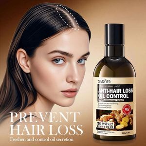 Champú de jengibre nutritivo y suavizante de marca privada Sadoer, anticaída y anticaspa, el mejor champú <span class=keywords><strong>para</strong></span> uso diario. - Product Image 4