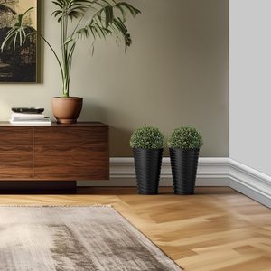 Macetas de plástico grandes anti-UV de buena calidad al por mayor para <span class=keywords><strong>plantas</strong></span> <span class=keywords><strong>y</strong></span> flores de jardín de interior <span class=keywords><strong>y</strong></span> exterior - Product Image 5