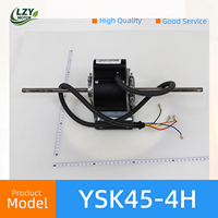 Moteur AC à double arbre YSK45-4H 45W AC220V 0.7A 4 pôles pour climatiseur extérieur