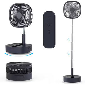 พัดลมพับได้แบบพก<span class=keywords><strong>พา</strong></span> ชาร์จผ่านพอร์ต Type-C พร้อมแบตสำรอง 7200mAh ใช้งานได้นาน 6 ชั่วโมง ควบคุมด้<span class=keywords><strong>ว</strong></span>ยรีโมท สำหรับตั้งพื้นให้ค<span class=keywords><strong>ว</strong></span>ามเย็น - Product Image 1