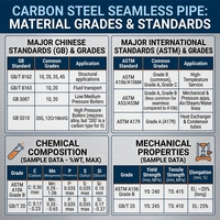 Pipa Baja Karbon Seamless ASTM A106 Grade B API 5L untuk Proyek Pipa Gas Minyak Grosir Langsung dari Pabrik