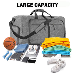 Bolsa de Viaje Personalizada con Logotipo, Bolsa de Fin de Semana, Bolsa de Gimnasio, Organizador Deportivo, Bolsa de Lona para Hombre - Product Image 5