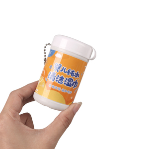 Mẫu Miễn Phí Cho Nhà Máy Thân Thiện Với Môi Không Dệt Bé Khăn Lau Bán Buôn 30 cái/hộp Tay Và Khuôn Mặt Làm Sạch Mô Ướt - Product Image 3