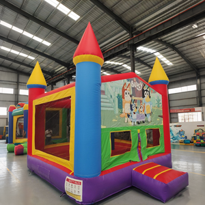 Castillo Inflable de PVC Comercial Premium <span class=keywords><strong>para</strong></span> Fiestas y <span class=keywords><strong>Eventos</strong></span>, Castillo de Brinco al Aire Libre <span class=keywords><strong>con</strong></span> Soplador - Product Image 3