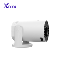 XNANO NUEVO Proyector Inteligente para el Hogar Q5 180 ° Proyector Mini Portátil Compacto HD para Smartphone con Proyección sin Rotación