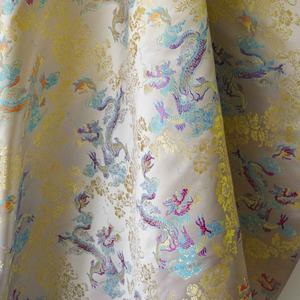 Mode style chinois Xianglong imitation Song brocart Qipao rétro <span class=keywords><strong>tissu</strong></span> teint <span class=keywords><strong>en</strong></span> fil pour robe - Product Image 2