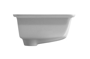 <span class=keywords><strong>Lavabo</strong></span> de baño bajo encimera de mármol de cerámica blanca moderna con certificado CUPC de 18 ''X 12'' para uso en Hotel, Hospital o apartamento - Product Image 5