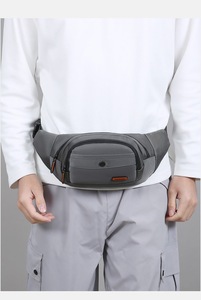 Bolsa de cintura unisex para teléfono móvil, cierre de cordón de nailon, multifunción, gran capacidad, impermeable, resistente al desgaste, para obra de construcción - Product Image 5