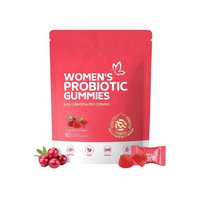 Complément alimentaire probiotique en bonbons gélifiés pour femmes, favorisant une meilleure densité osseuse, 60 unités, produit transfrontalier, direct usine