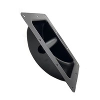 Pegangan Kabinet Speaker Sudut Kanan Tersembunyi, Pegangan Tarik Plastik untuk Kotak Speaker Audio Panggung, Grosir Perlengkapan Audio
