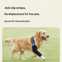 Protège-genoux anti-rayures et anti-léchage pour pattes avant de chien - Mélange de polyester