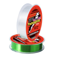Fil de pêche en nylon monofilament de qualité supérieure OEM/ODM 150M-164YDS, faible mémoire, ligne coulante haute résistance pour la pêche en rivière, en mer et en bateau