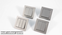 Enchufe de Pared ELENDAX, Negro, Blanco, Gris, Materiales de PC, 10A, 250V, IP20, Sin Conexión a Tierra, para Enchufe Europeo, Uso Doméstico