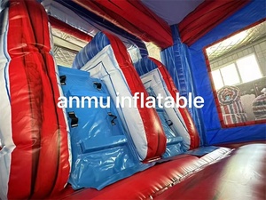 Château gonflable et toboggan aquatique en PVC de haute qualité pour adultes, structure gonflable commerciale pour fêtes - Product Image 5