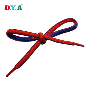 Wholesale Round/Flat Custom Cotton Hoodie Drawcord With Plastic Tips For Hoodies Shorts Sweatpants Shoelaces