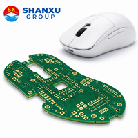 Amplificateur audio sans fil portable pour haut-parleur, PCB multicouche 4 couches, PCBA FR-4, épaisseur 2,4 mm, OSP/ENIG/Argent par immersion