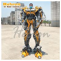 Costume de Robot LED pour Adulte Taille Humaine, Accessoire de Spectacle pour Événements et Fêtes, Costume de Robot Marchant, Vente Flash